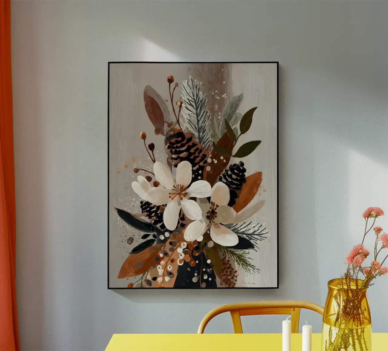 Golden Flora plexiglass da velvetstudio