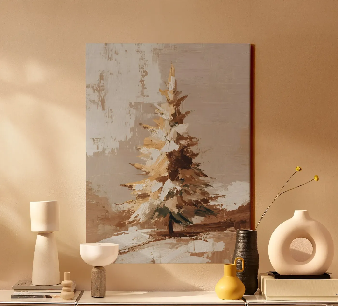 Rustic Pine Leinwand von velvetstudio