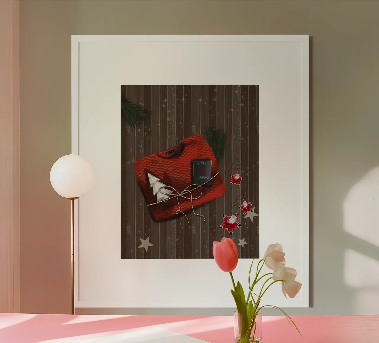sweater poster by sketch visual studio moments