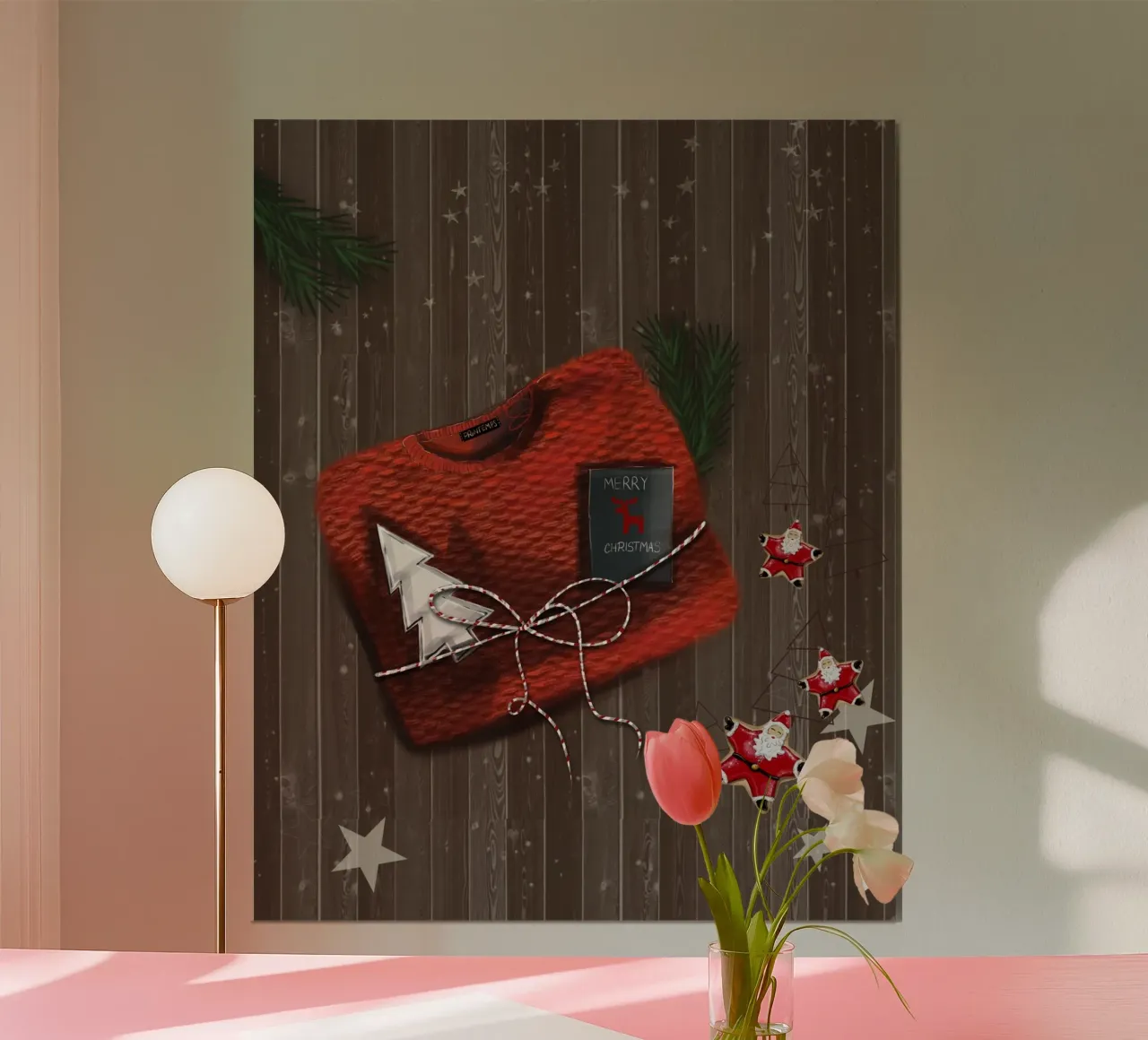 sweater poster by sketch visual studio moments