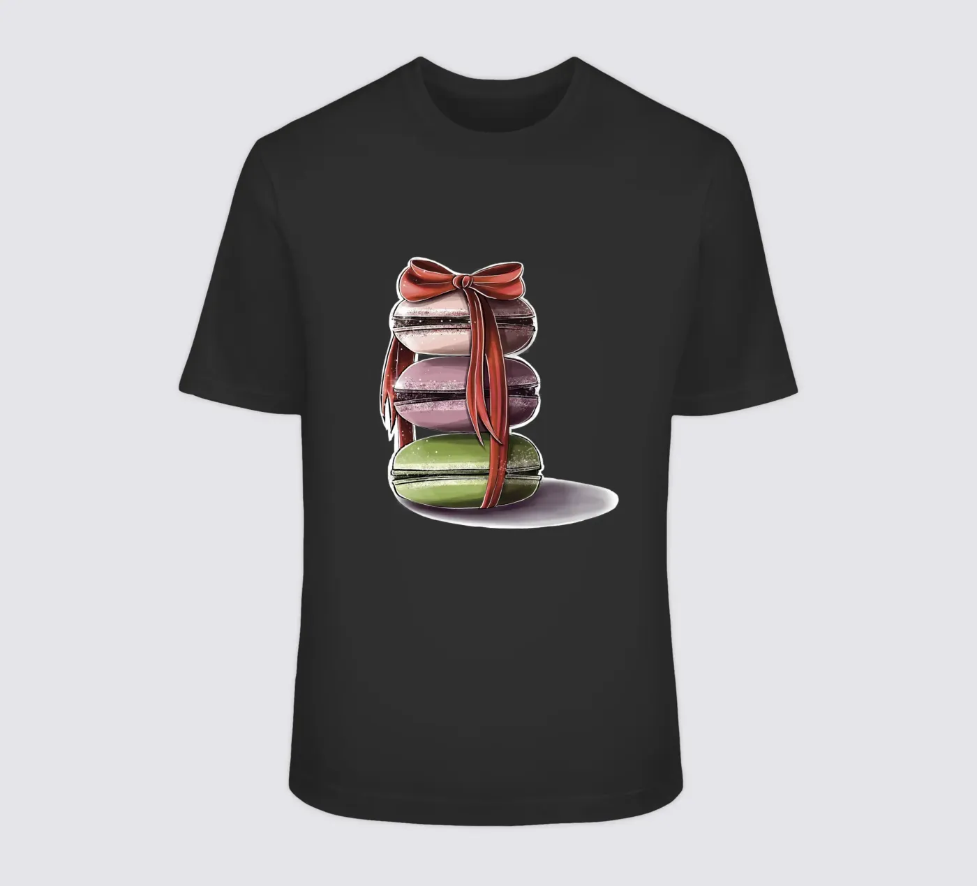 macaroons t-shirt da by elle arts seasons