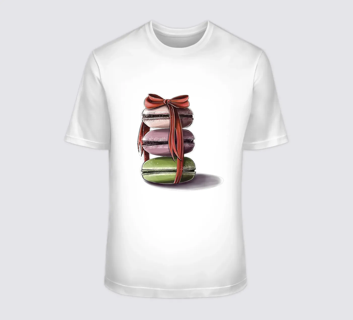macaroons t-shirt da by elle arts seasons