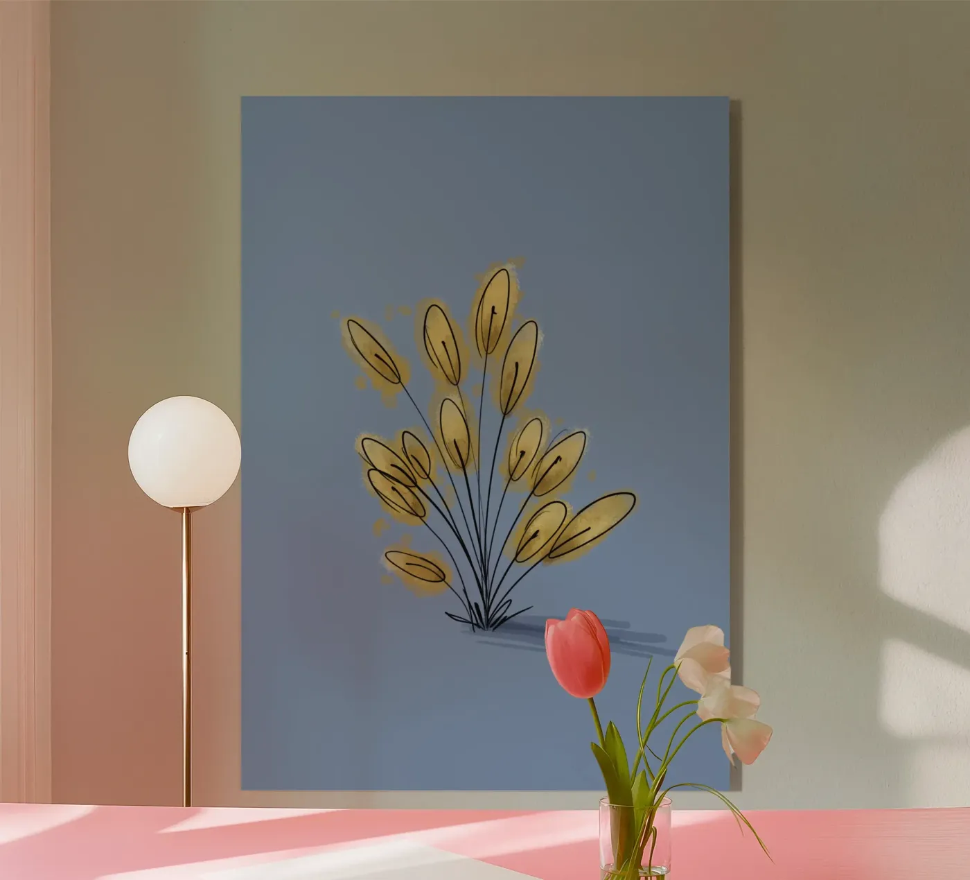 Plant acryl van by elle arts moments