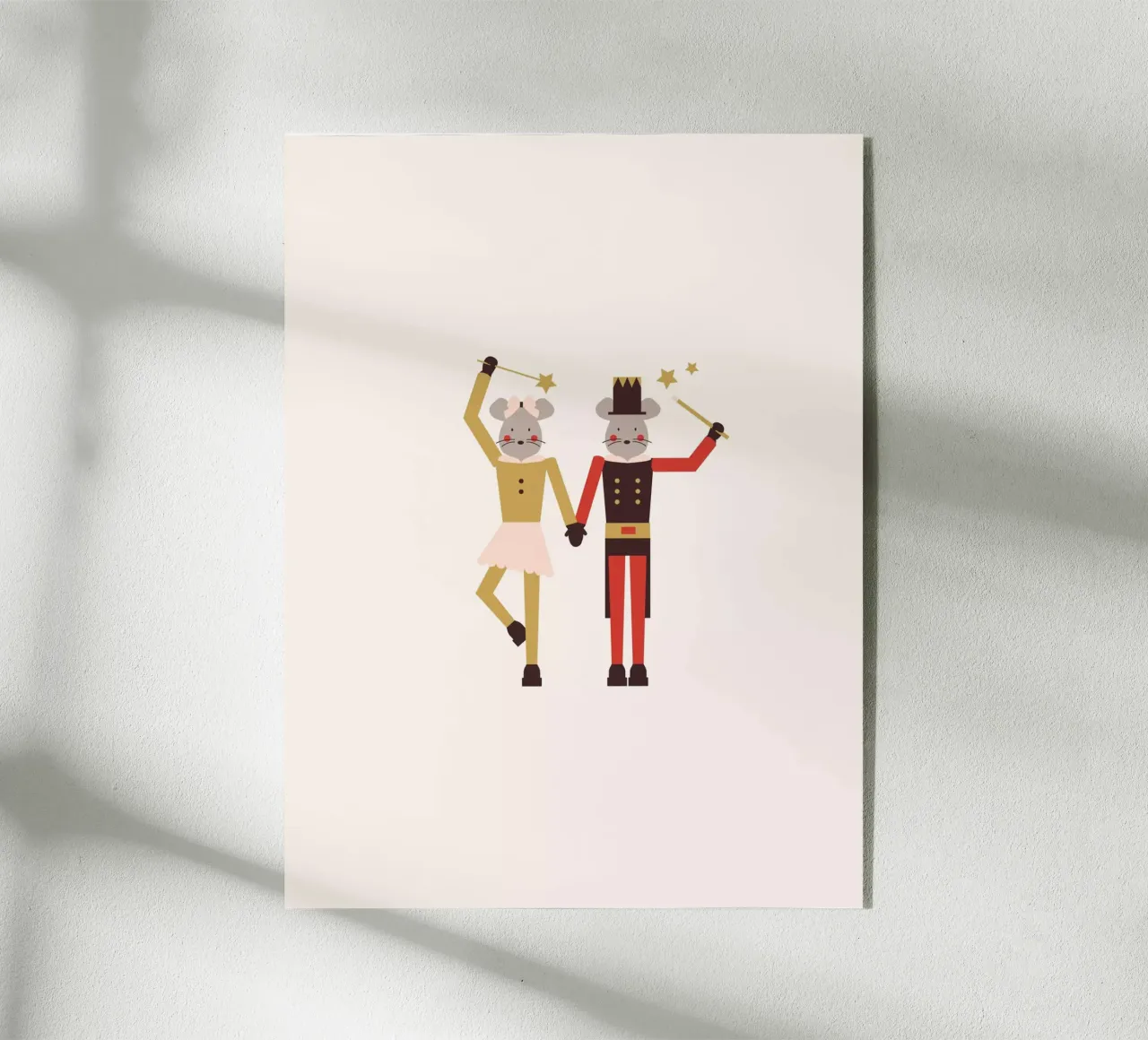 Gnome magic couple acrylic glass by janamossmann