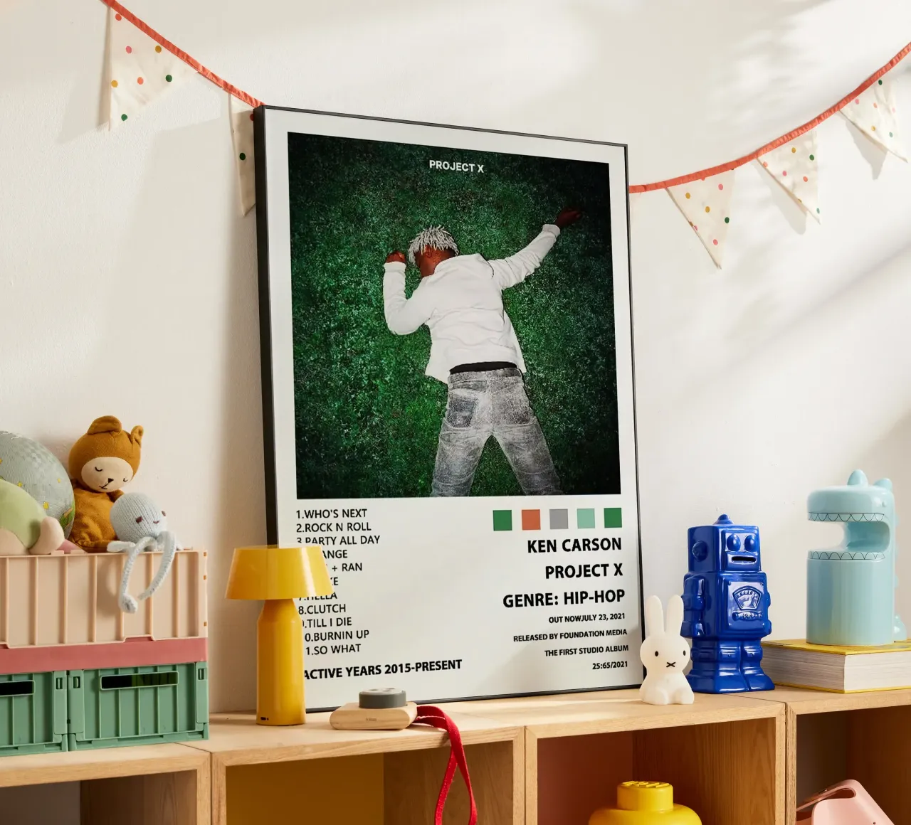 Ken Carson Project X alluminio dibond da Brook Soul King