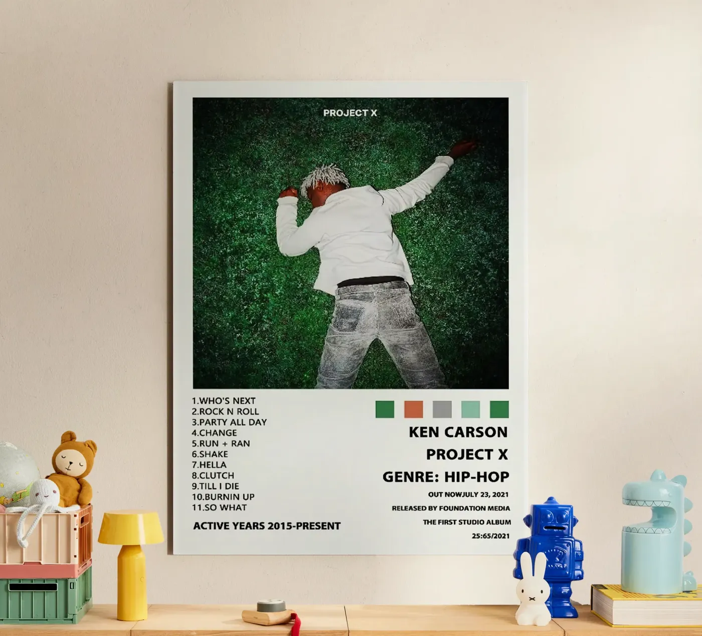 Ken Carson Project X pannello forex da Brook Soul King