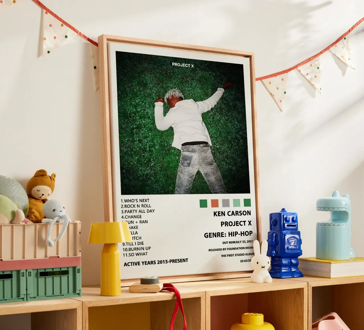 Ken Carson Project X canvas van Brook Soul King