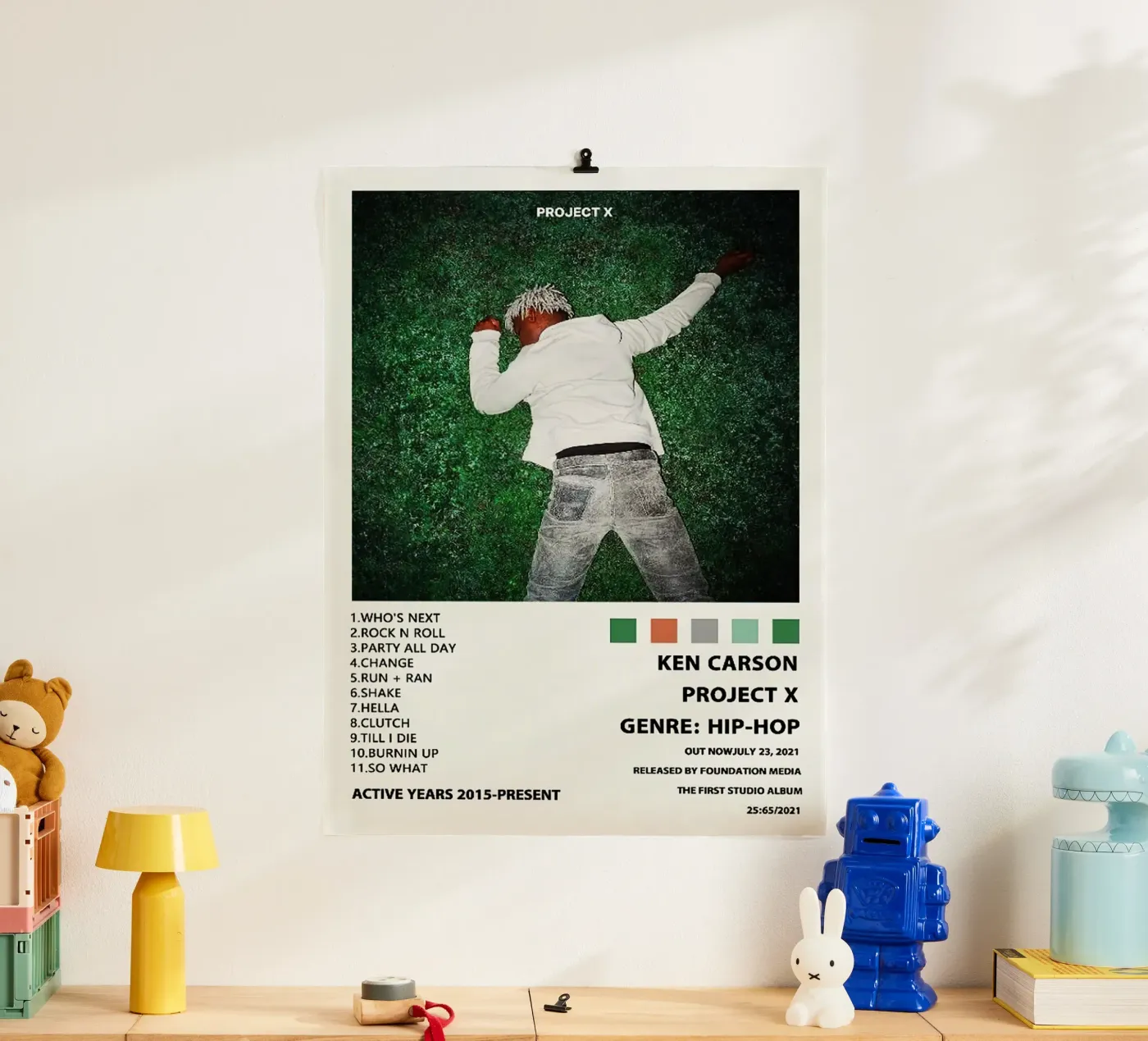 Ken Carson Project X poster da Brook Soul King