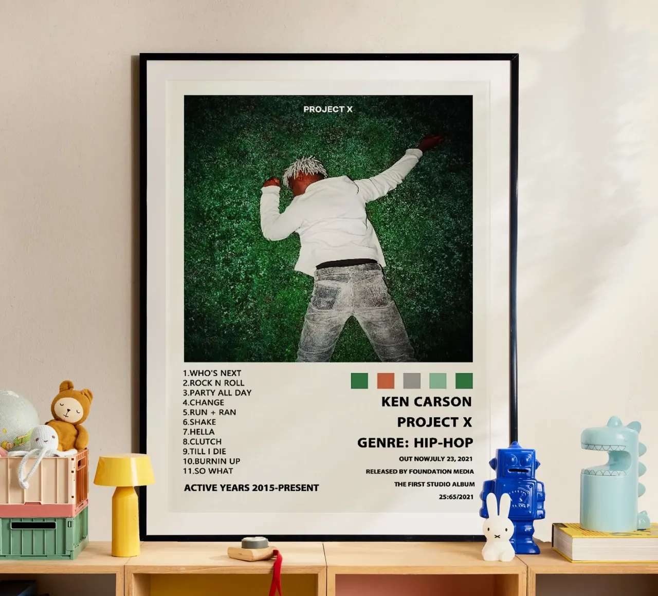 Ken Carson Project X carta hahnemühle da Brook Soul King