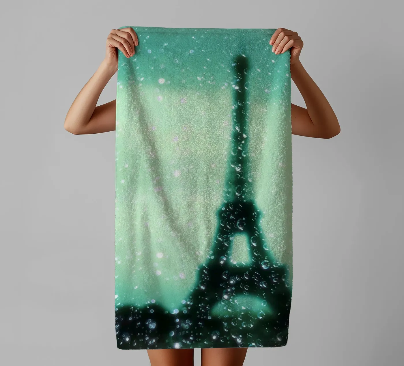 Paris badhanddoek van Eva Nev Photography