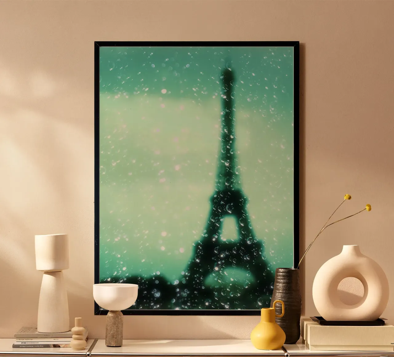 Paris poster con telaio in plastica da Eva Nev Photography