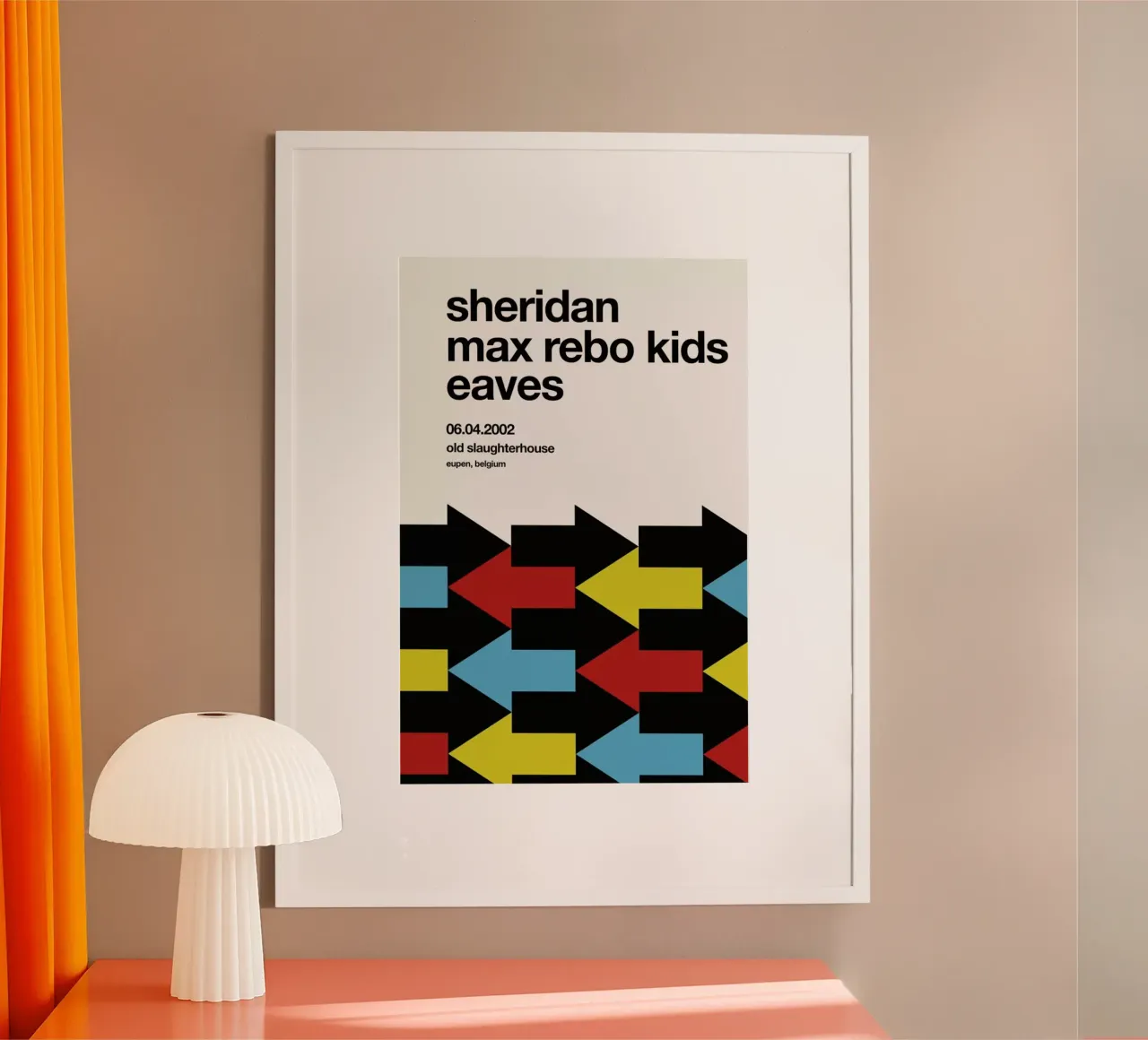 Max Rebo Kids poster con telaio in plastica da Stephan Kochs