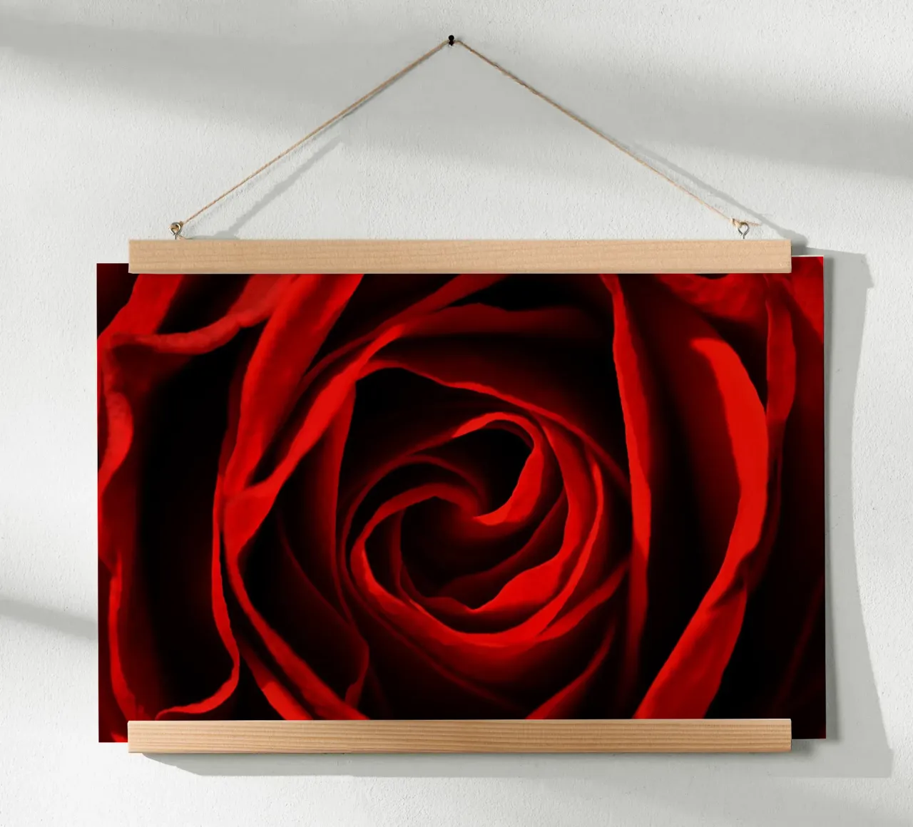 Rosa rossa poster da Atteloi