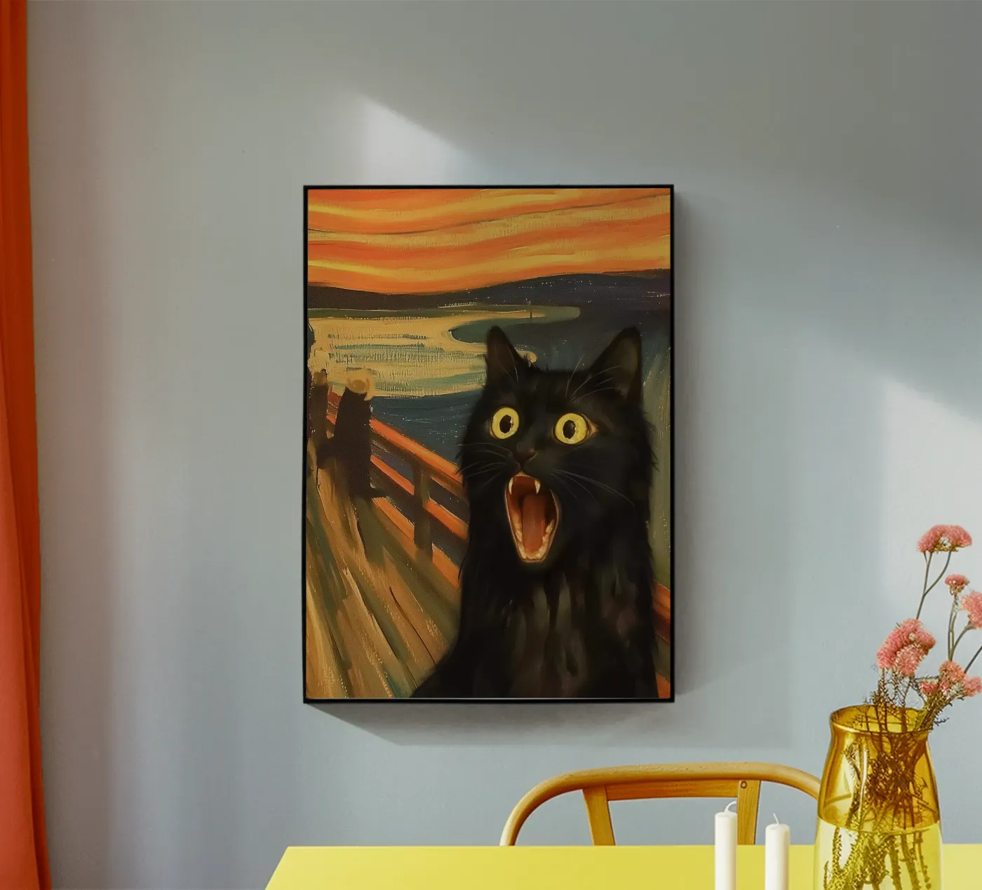 Kitty scream plexiglas de Dikhotomy