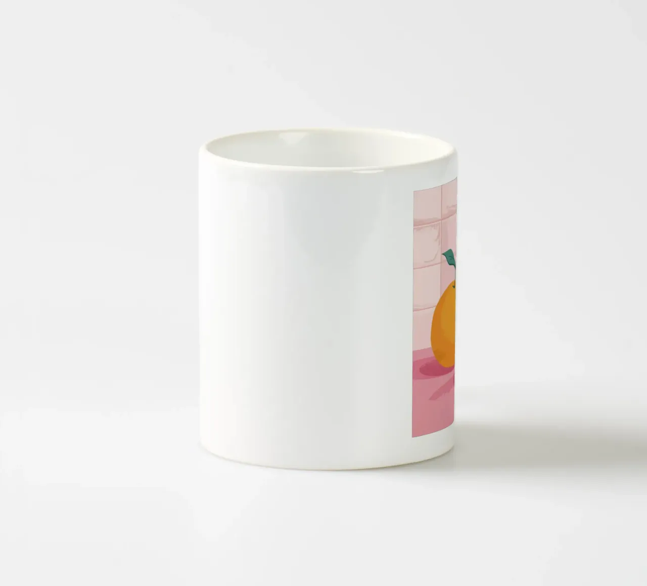 Gemelli piastrellati Tangerine tazza in ceramica da Solace Light