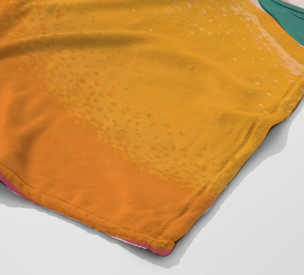 Gemelli piastrellati Tangerine coperta in pile da Solace Light