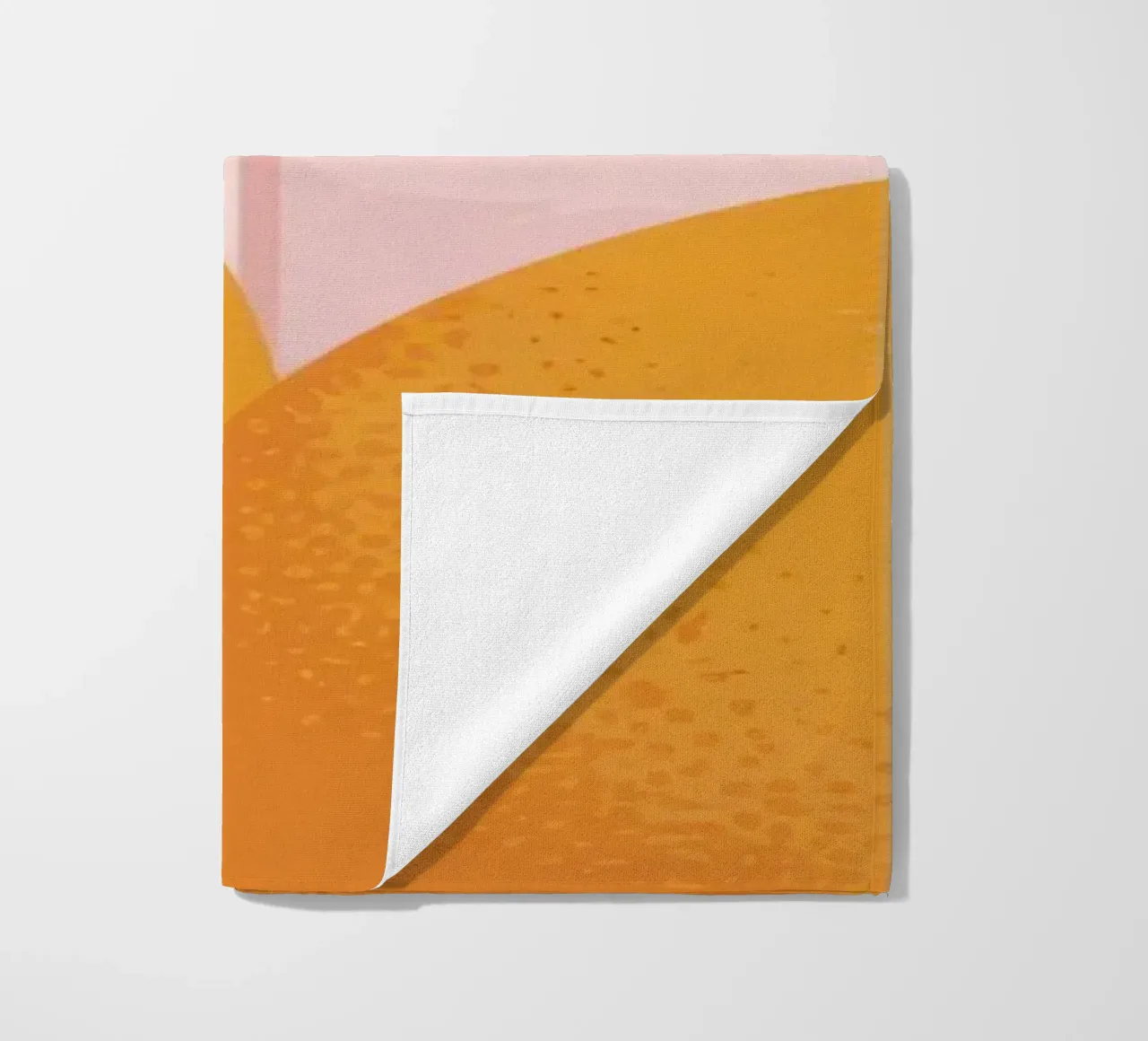 Gemelli piastrellati Tangerine telo mare da Solace Light