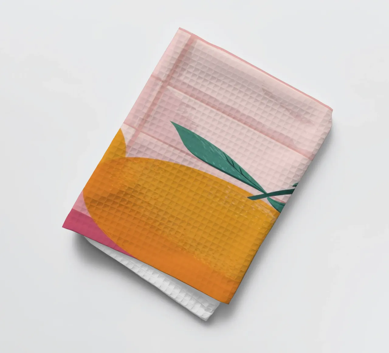 Gemelli piastrellati Tangerine canovaccio da cucina da Solace Light