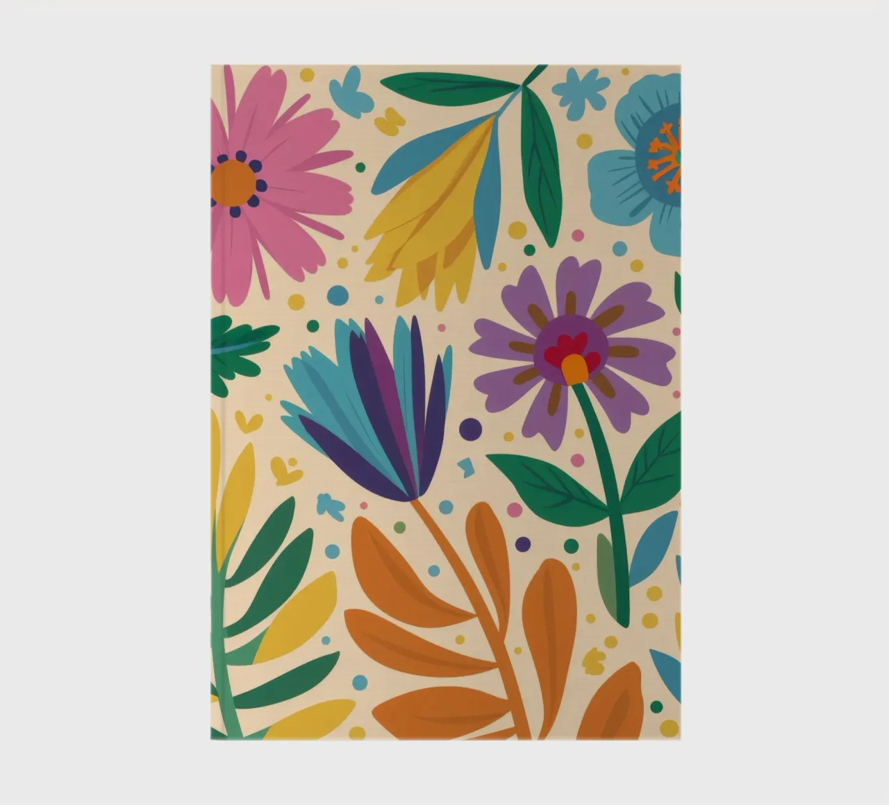 Patch di fiori selvatici stravaganti diario da Solace Light