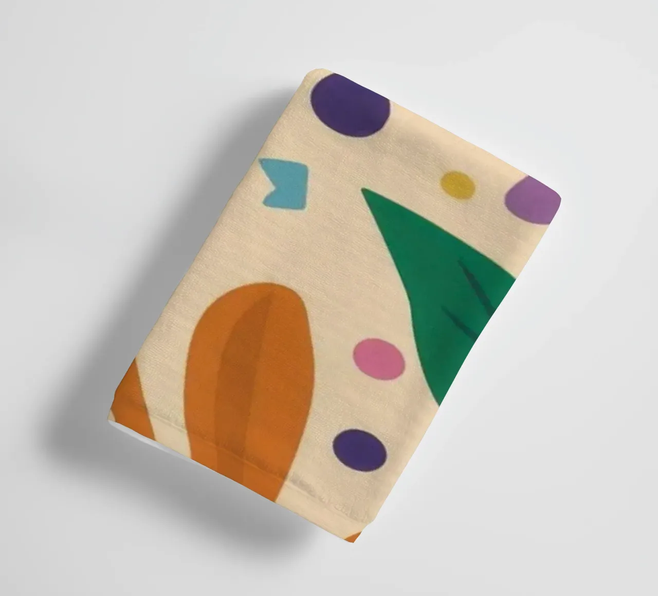 Patch di fiori selvatici stravaganti asciugamano da bagno da Solace Light