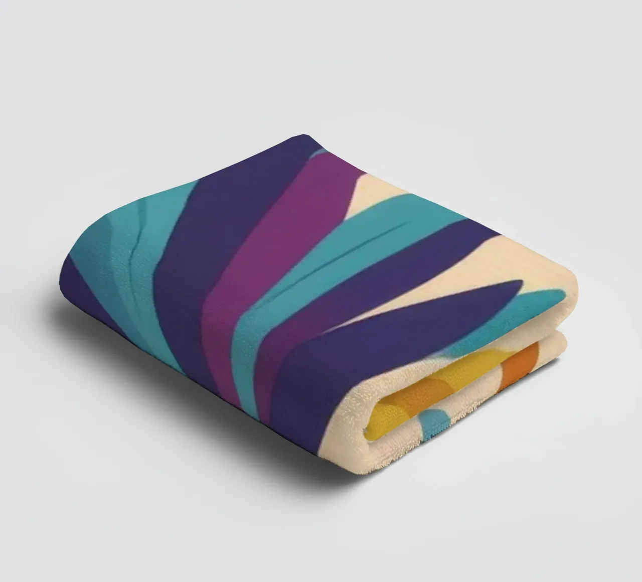 Patch di fiori selvatici stravaganti asciugamano da bagno da Solace Light