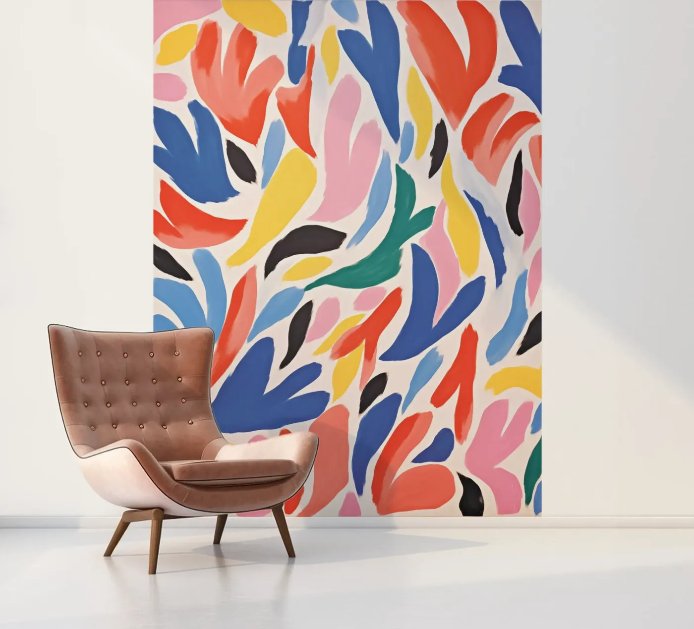 Abstract optimisme fotobehang van Autofocus