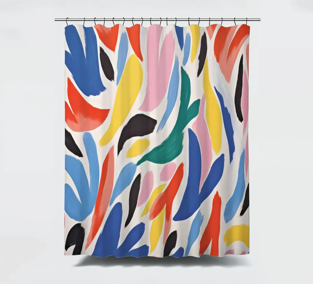 Abstract optimisme douchegordijn van Autofocus