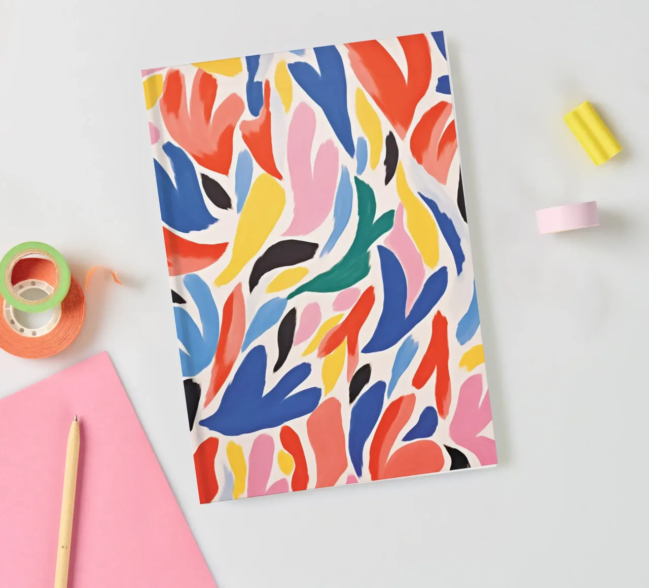 Abstract optimism notebook by Autofocus