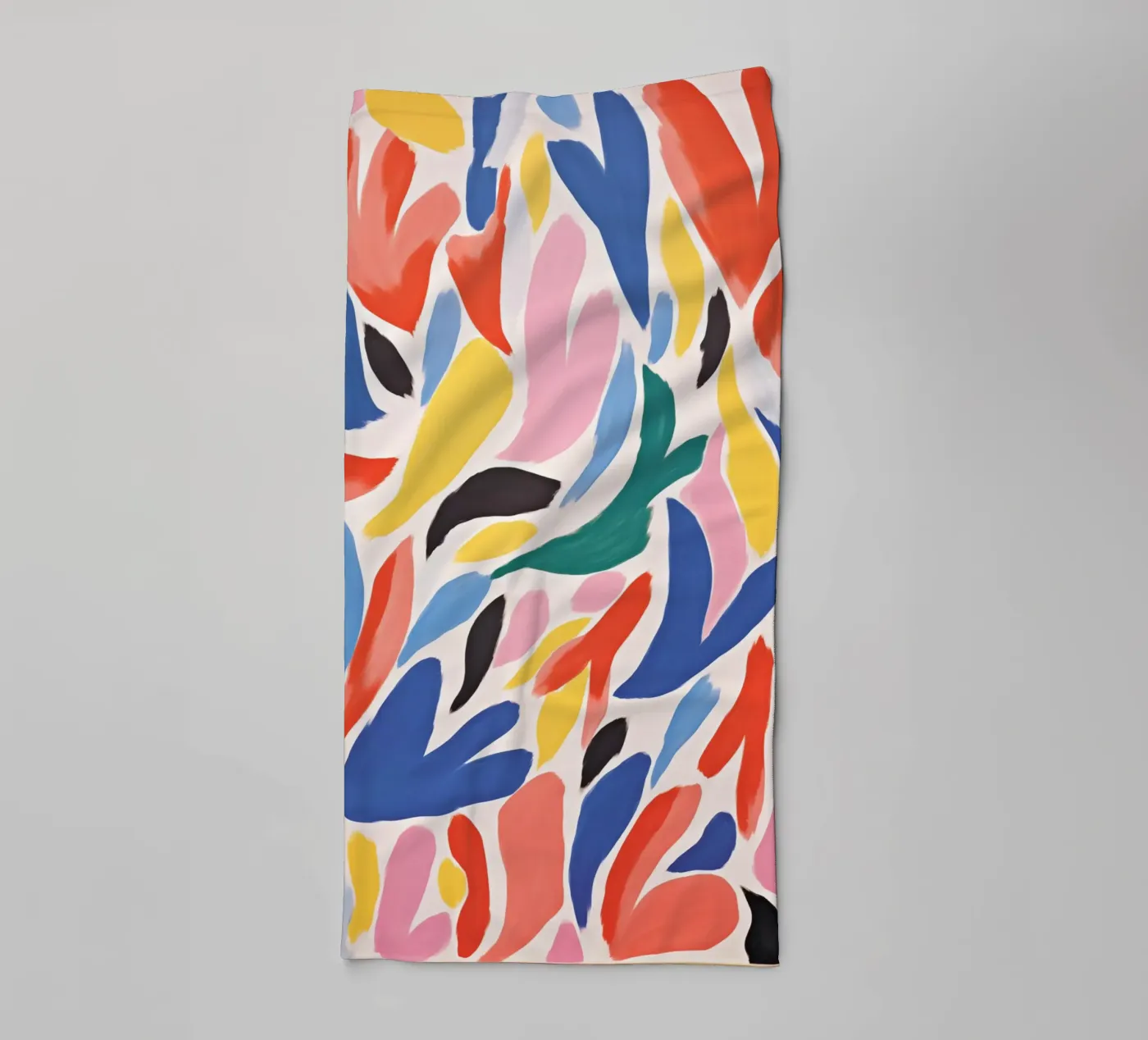 Abstract optimism towel by Autofocus