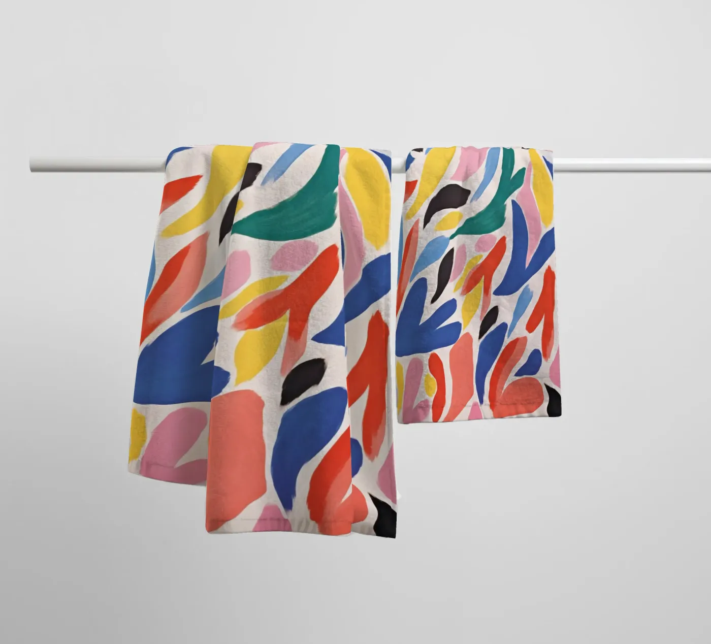 Abstract optimism towel by Autofocus