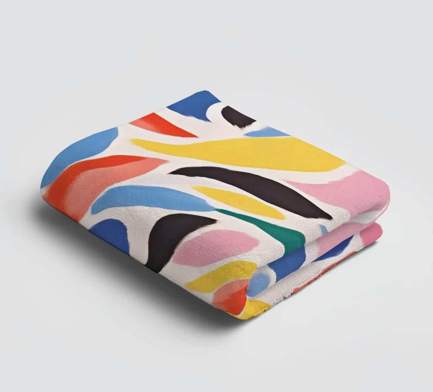 Abstract optimism towel by Autofocus