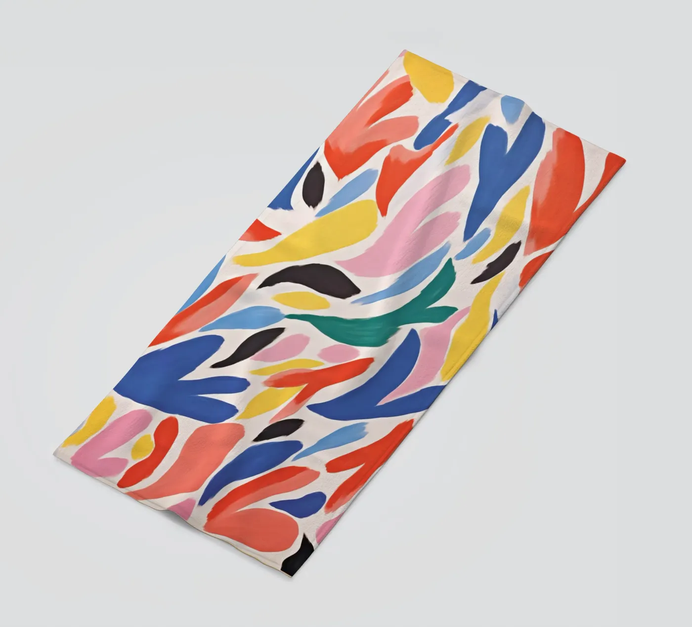 Abstract optimisme strandhanddoek van Autofocus