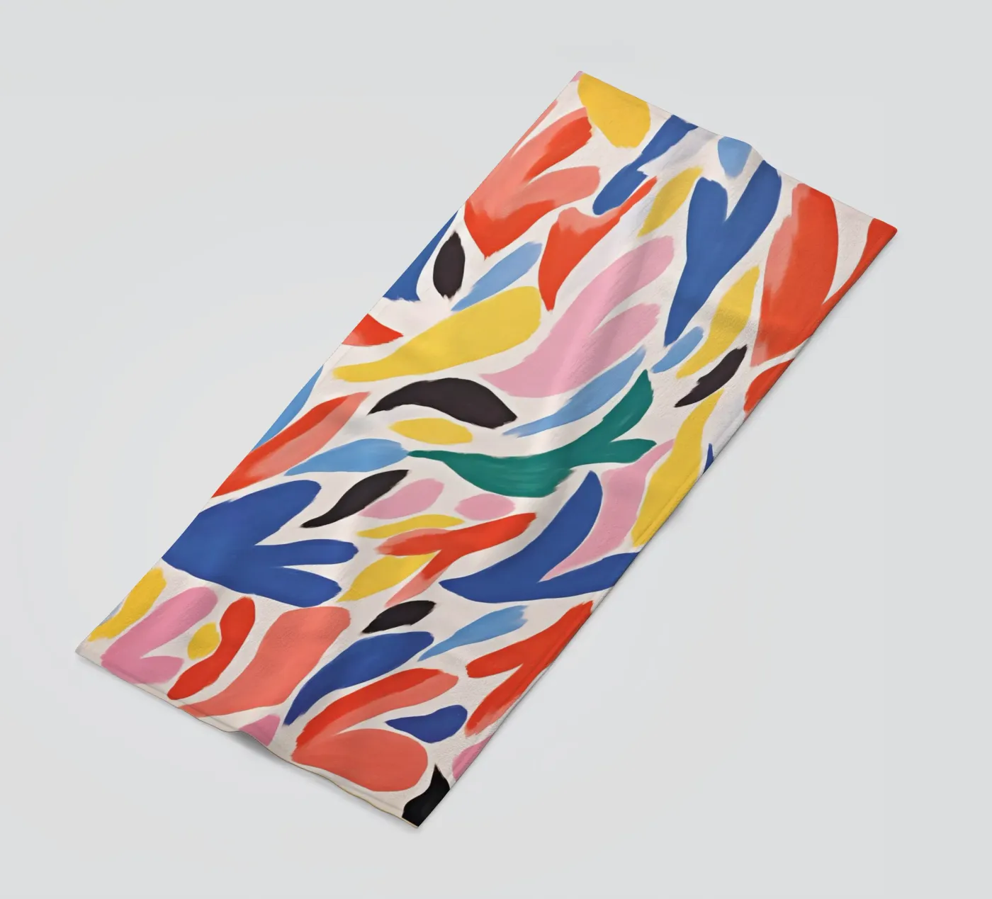 Abstract optimism beach towel by Autofocus