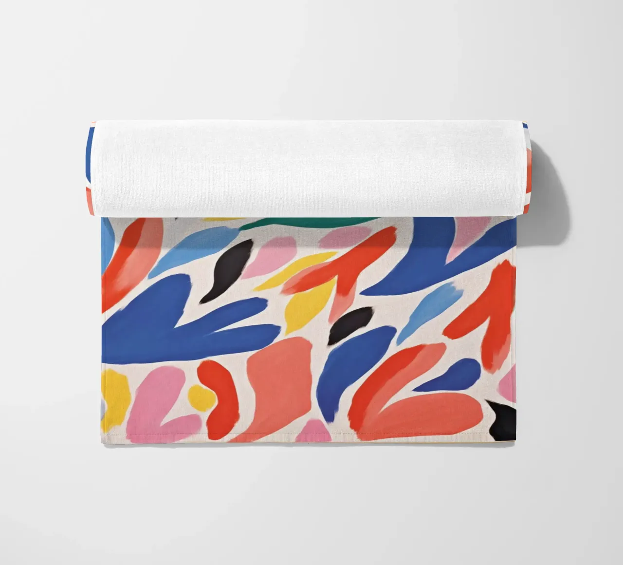 Abstract optimisme strandhanddoek van Autofocus