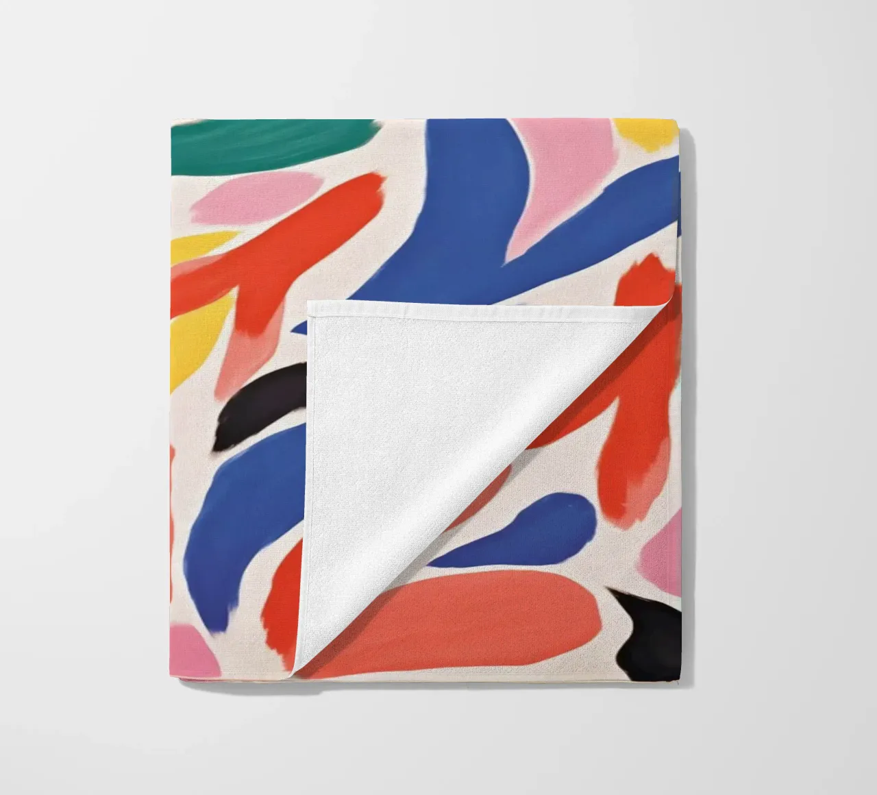 Abstract optimisme strandhanddoek van Autofocus
