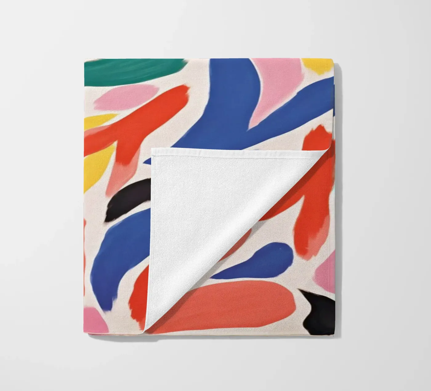 Abstract optimism beach towel by Autofocus