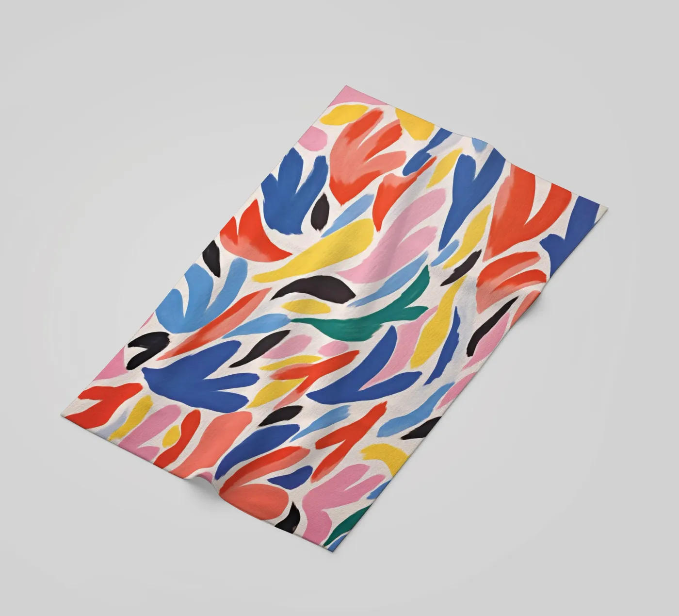 Abstract optimism beach towel by Autofocus