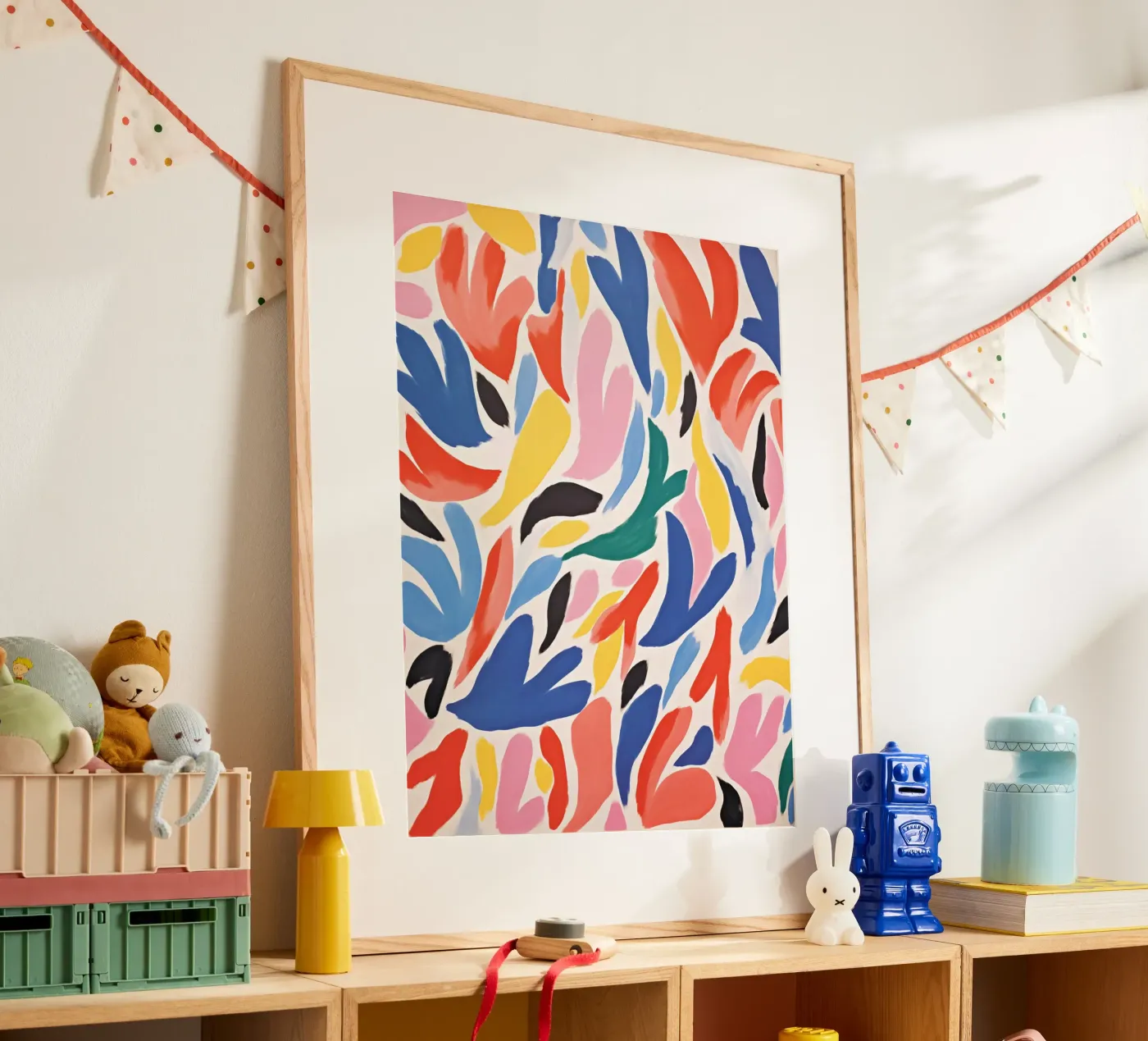 Ottimismo astratto poster da Autofocus