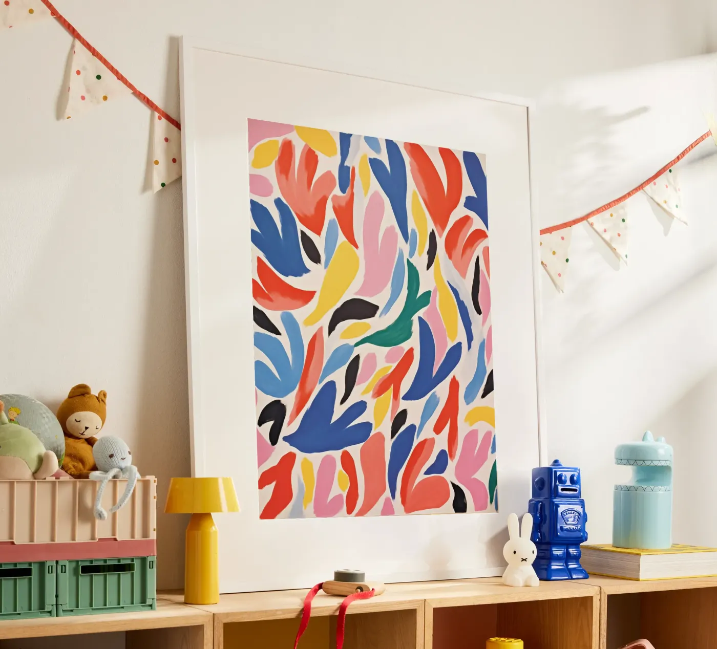 Abstract optimisme poster van Autofocus
