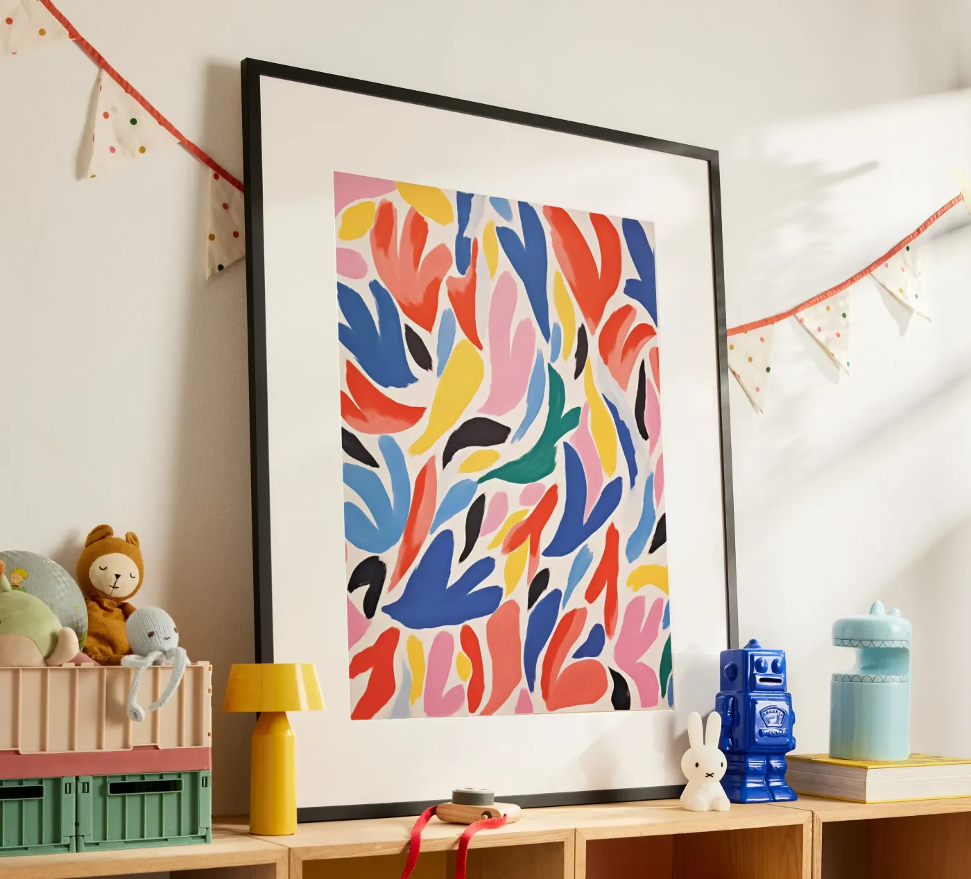 Abstract optimisme poster van Autofocus