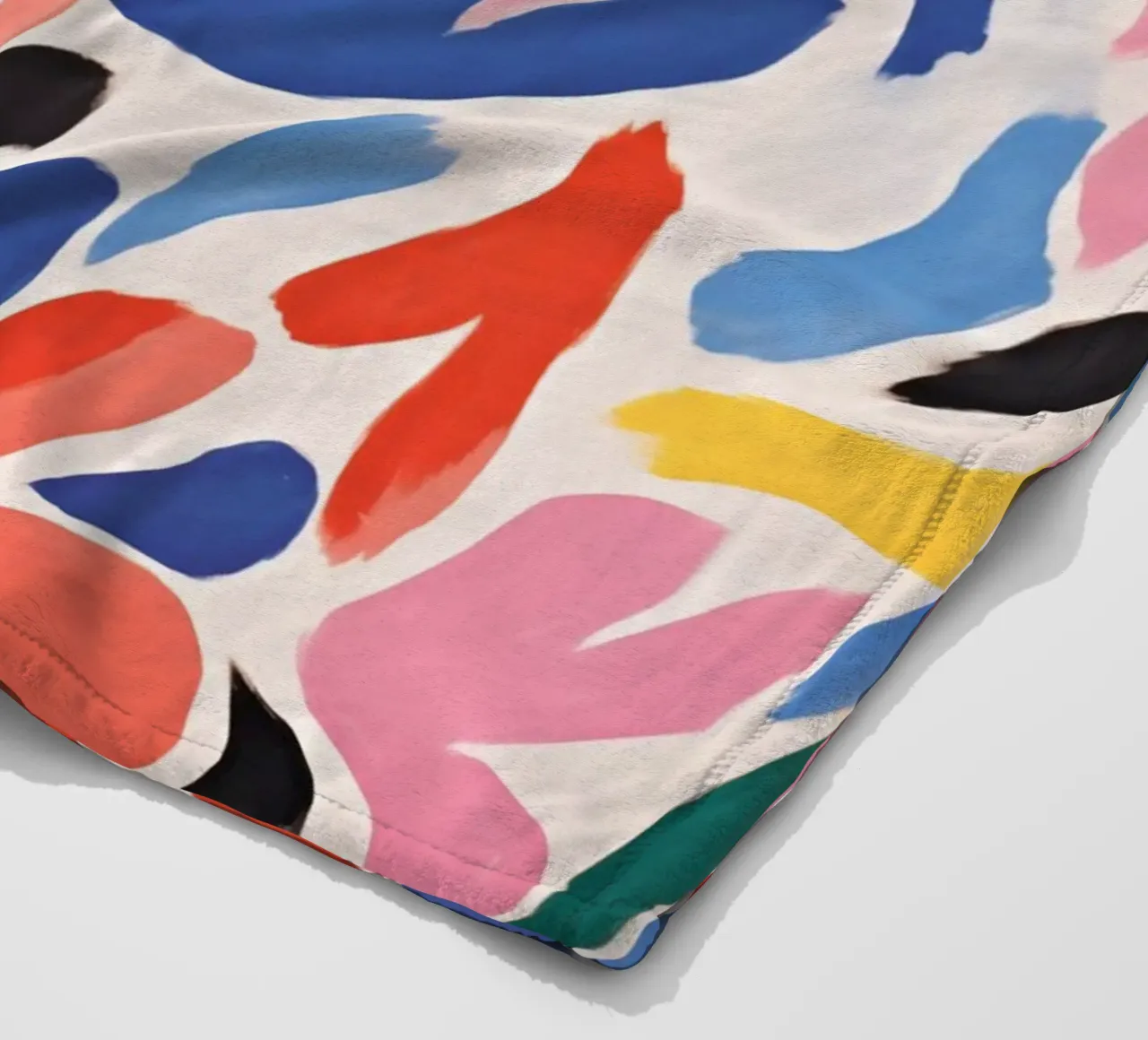 Abstract optimisme fleecedeken van Autofocus