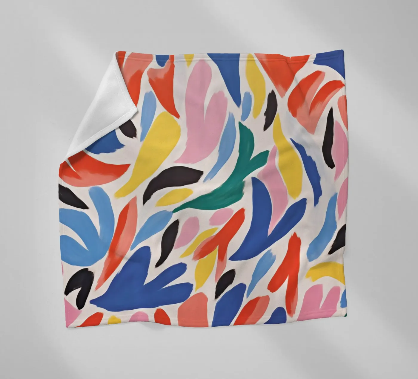 Abstract optimisme fleecedeken van Autofocus