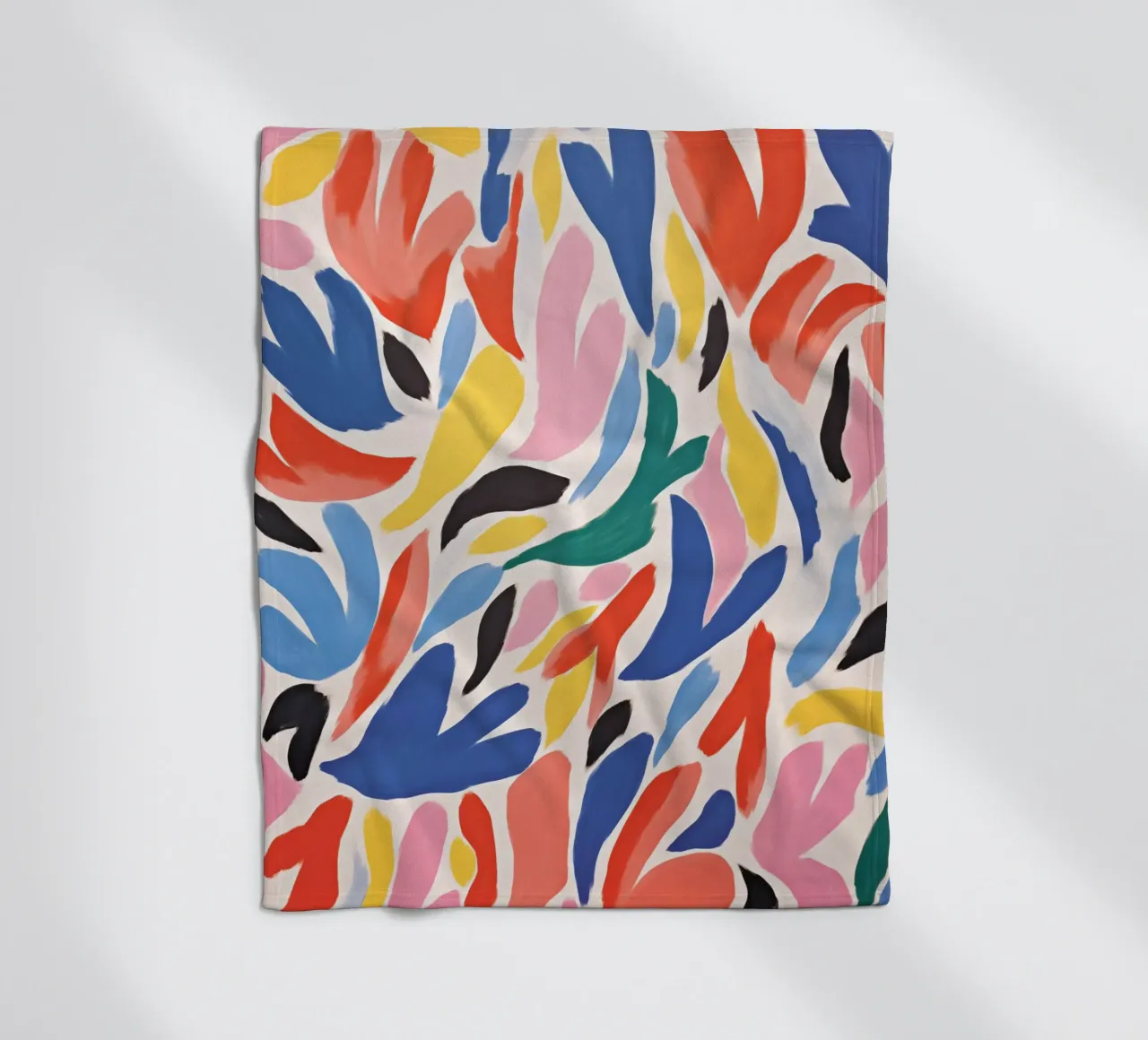 Abstract optimisme fleecedeken van Autofocus