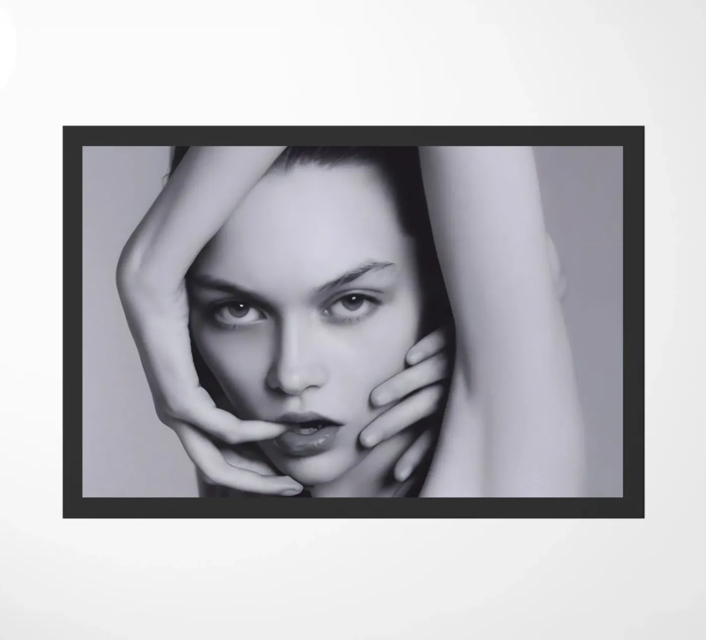 Ingelijste intensiteit deurmat van Galery Vintage