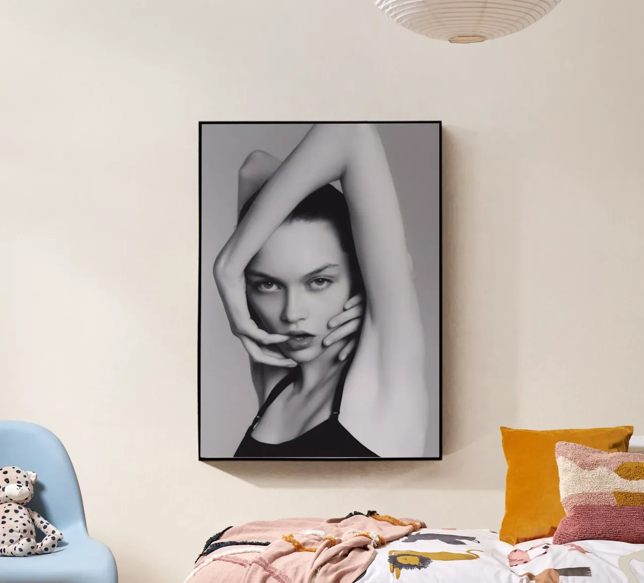 Gerahmte Intensität Acryl-Glas von Galery Vintage