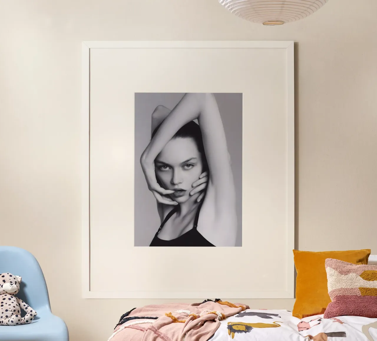 Framed Intensity poster by Galery Vintage