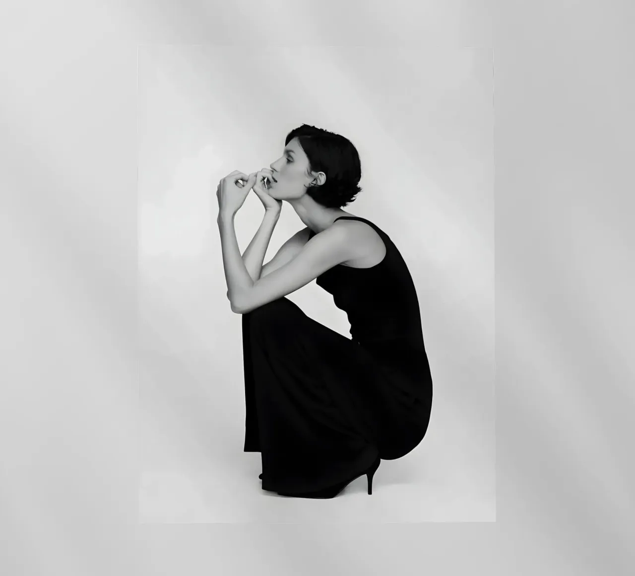 Linea monocromatica pellicola backlit da Galery Vintage