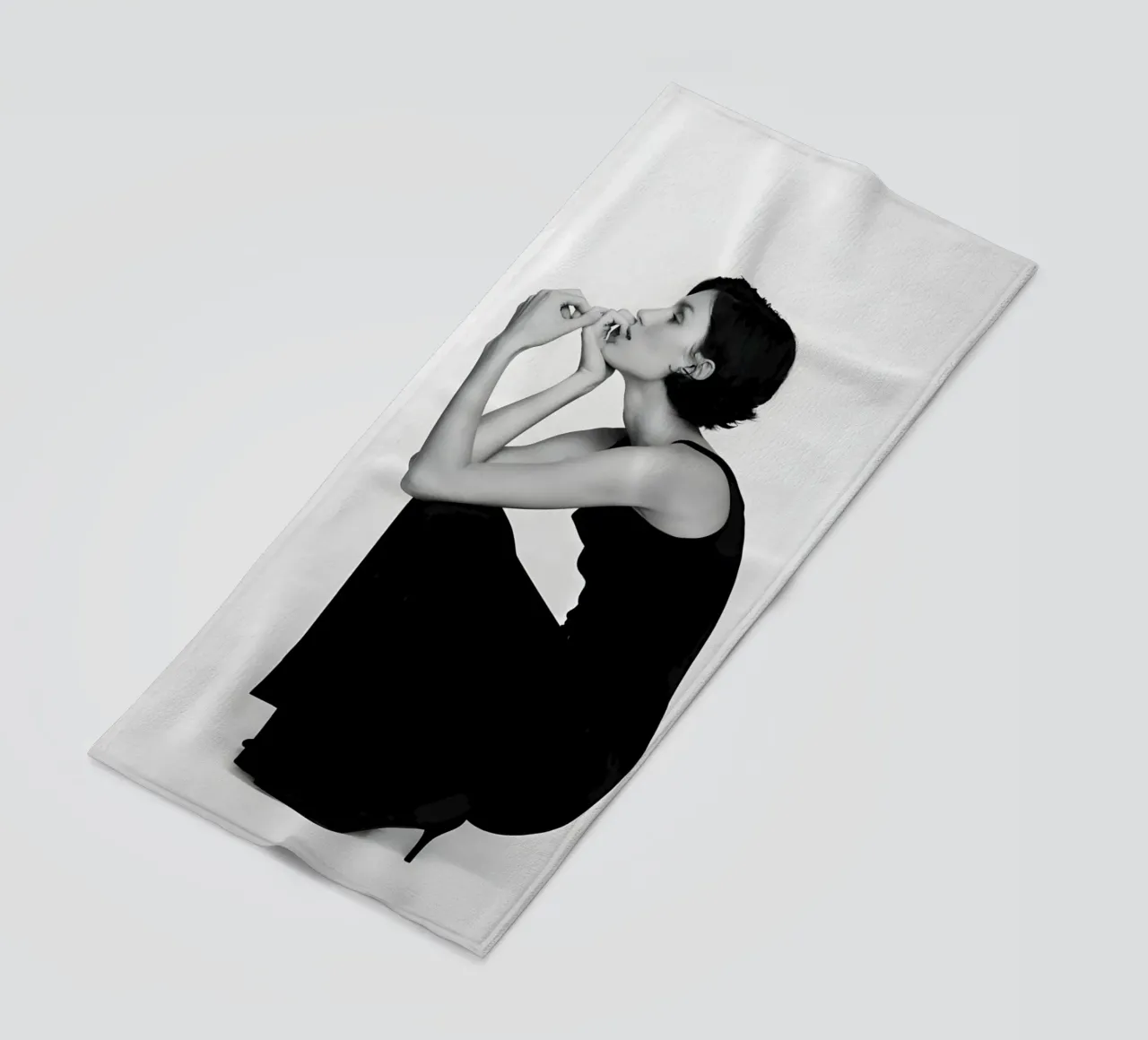 Linea monocromatica telo mare da Galery Vintage