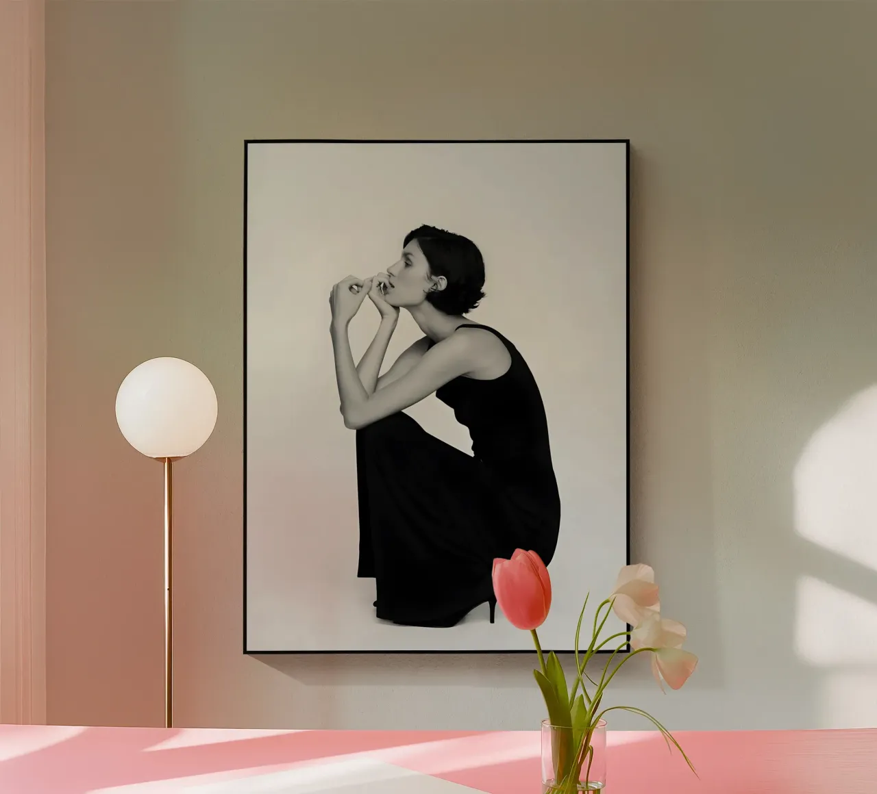 Linea monocromatica plexiglass da Galery Vintage