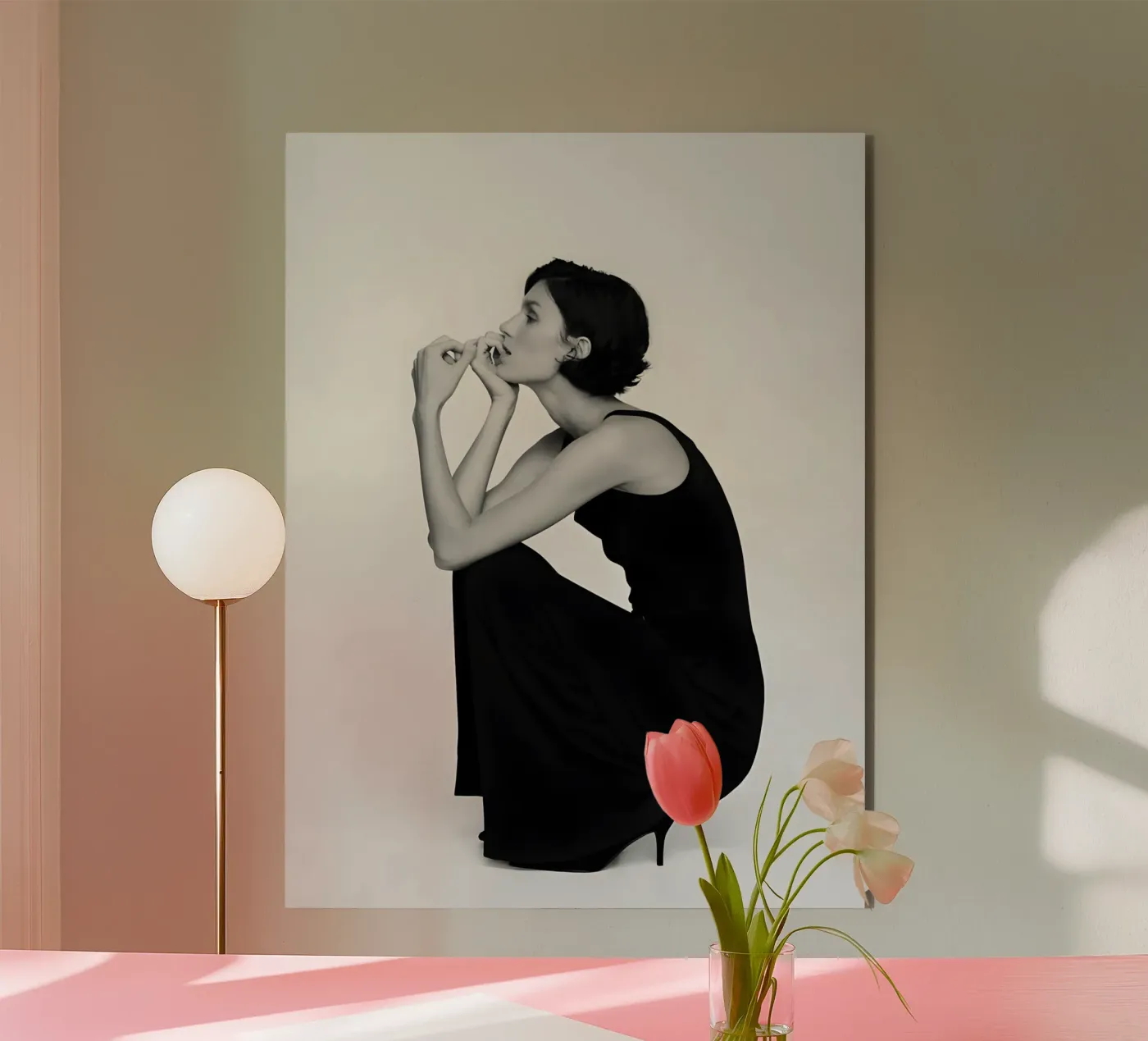 Linea monocromatica alluminio dibond da Galery Vintage